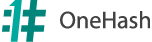 Логотип сайта Onehash